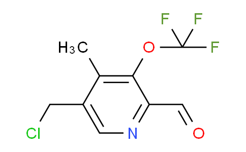 AM200473 | 1361817-49-3 | 5-(Chloromethyl)-4-methyl-3-(trifluoromethoxy)pyridine-2-carboxaldehyde