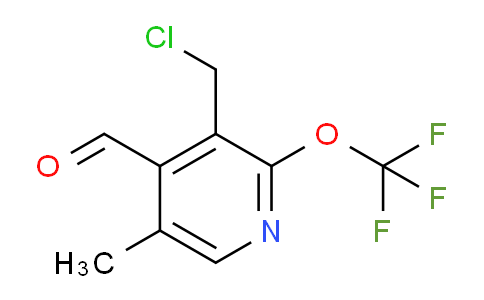 AM200476 | 1361795-88-1 | 3-(Chloromethyl)-5-methyl-2-(trifluoromethoxy)pyridine-4-carboxaldehyde