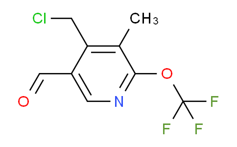 AM200484 | 1361785-27-4 | 4-(Chloromethyl)-3-methyl-2-(trifluoromethoxy)pyridine-5-carboxaldehyde