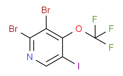 2,3-Dibromo-5-iodo-4-(trifluoromethoxy)pyridine