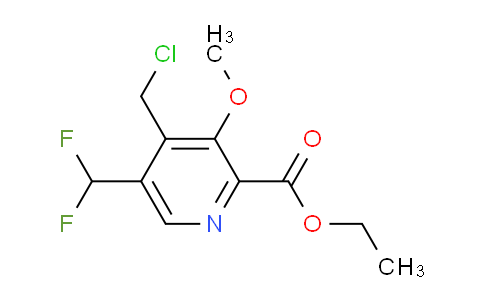 AM200495 | 1361899-19-5 | Ethyl 4-(chloromethyl)-5-(difluoromethyl)-3-methoxypyridine-2-carboxylate