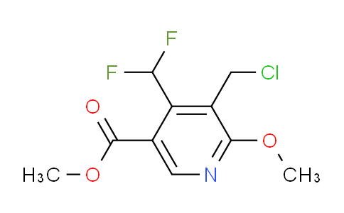 AM200512 | 1361464-59-6 | Methyl 3-(chloromethyl)-4-(difluoromethyl)-2-methoxypyridine-5-carboxylate