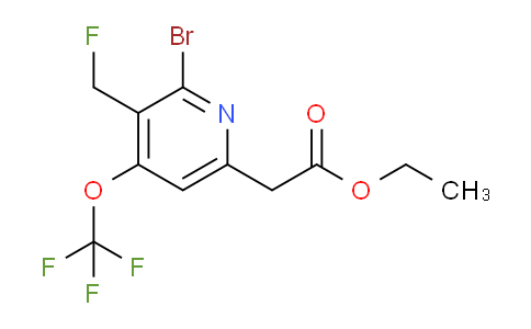 AM20052 | 1803999-87-2 | Ethyl 2-bromo-3-(fluoromethyl)-4-(trifluoromethoxy)pyridine-6-acetate