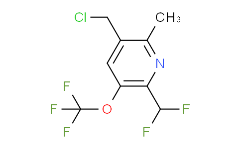 AM200525 | 1361873-93-9 | 3-(Chloromethyl)-6-(difluoromethyl)-2-methyl-5-(trifluoromethoxy)pyridine