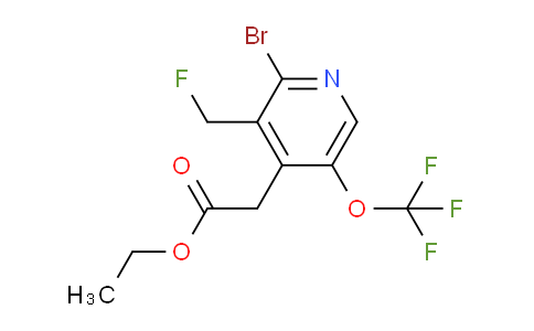 AM20053 | 1804452-63-8 | Ethyl 2-bromo-3-(fluoromethyl)-5-(trifluoromethoxy)pyridine-4-acetate