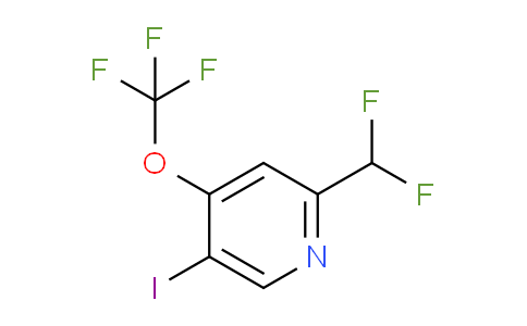 2-(Difluoromethyl)-5-iodo-4-(trifluoromethoxy)pyridine