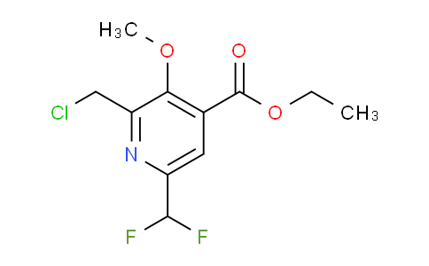 AM200543 | 1361737-77-0 | Ethyl 2-(chloromethyl)-6-(difluoromethyl)-3-methoxypyridine-4-carboxylate