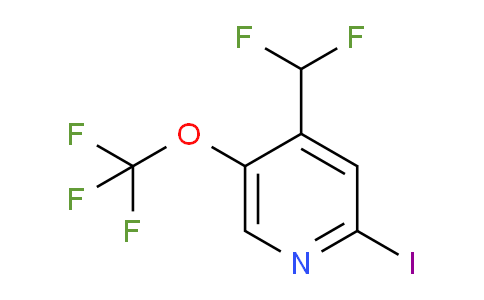 4-(Difluoromethyl)-2-iodo-5-(trifluoromethoxy)pyridine