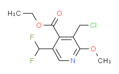 AM200553 | 1361899-14-0 | Ethyl 3-(chloromethyl)-5-(difluoromethyl)-2-methoxypyridine-4-carboxylate