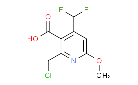 AM200555 | 1361773-18-3 | 2-(Chloromethyl)-4-(difluoromethyl)-6-methoxypyridine-3-carboxylic acid