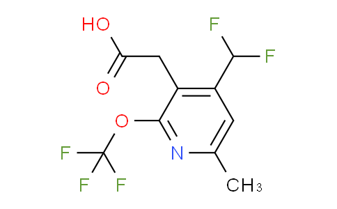 AM200579 | 1361838-84-7 | 4-(Difluoromethyl)-6-methyl-2-(trifluoromethoxy)pyridine-3-acetic acid