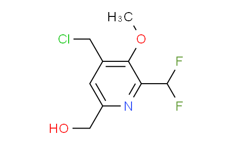4-(Chloromethyl)-2-(difluoromethyl)-3-methoxypyridine-6-methanol