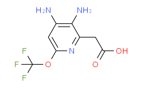 3,4-Diamino-6-(trifluoromethoxy)pyridine-2-acetic acid