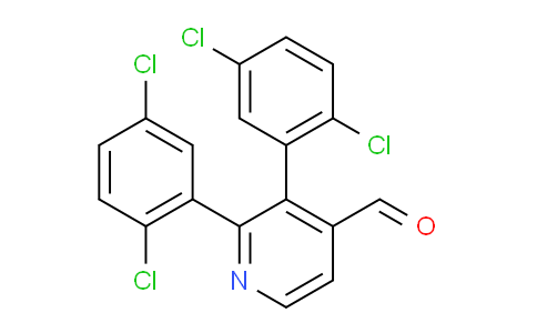2,3-Bis(2,5-dichlorophenyl)isonicotinaldehyde