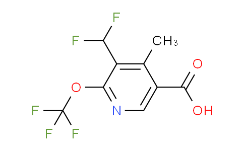 AM200645 | 1361809-15-5 | 3-(Difluoromethyl)-4-methyl-2-(trifluoromethoxy)pyridine-5-carboxylic acid