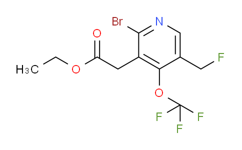 AM20065 | 1806081-42-4 | Ethyl 2-bromo-5-(fluoromethyl)-4-(trifluoromethoxy)pyridine-3-acetate