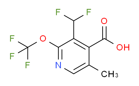 AM200650 | 1361757-52-9 | 3-(Difluoromethyl)-5-methyl-2-(trifluoromethoxy)pyridine-4-carboxylic acid