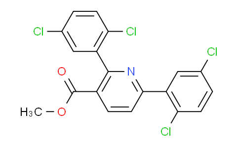 AM200654 | 1361742-45-1 | Methyl 2,6-bis(2,5-dichlorophenyl)nicotinate