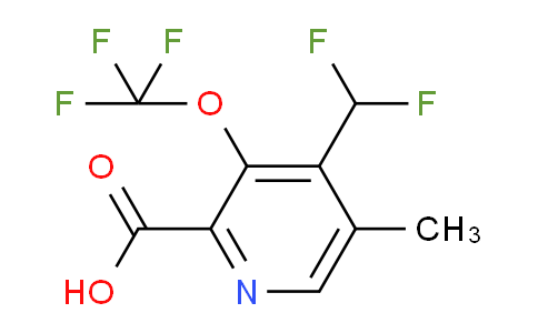 AM200663 | 1361905-10-3 | 4-(Difluoromethyl)-5-methyl-3-(trifluoromethoxy)pyridine-2-carboxylic acid