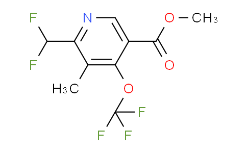 AM200673 | 1361888-14-3 | Methyl 2-(difluoromethyl)-3-methyl-4-(trifluoromethoxy)pyridine-5-carboxylate