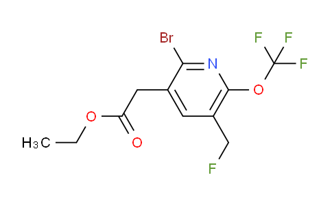 AM20068 | 1803930-73-5 | Ethyl 2-bromo-5-(fluoromethyl)-6-(trifluoromethoxy)pyridine-3-acetate