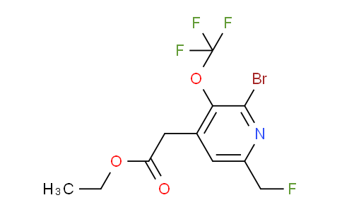 AM20069 | 1803529-02-3 | Ethyl 2-bromo-6-(fluoromethyl)-3-(trifluoromethoxy)pyridine-4-acetate