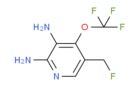 2,3-Diamino-5-(fluoromethyl)-4-(trifluoromethoxy)pyridine