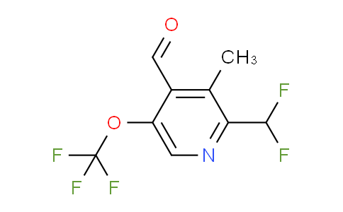 2-(Difluoromethyl)-3-methyl-5-(trifluoromethoxy)pyridine-4-carboxaldehyde