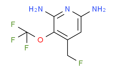 2,6-Diamino-4-(fluoromethyl)-3-(trifluoromethoxy)pyridine