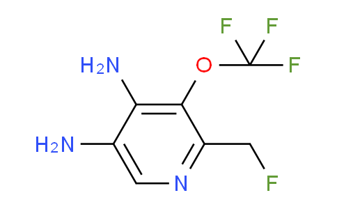 4,5-Diamino-2-(fluoromethyl)-3-(trifluoromethoxy)pyridine