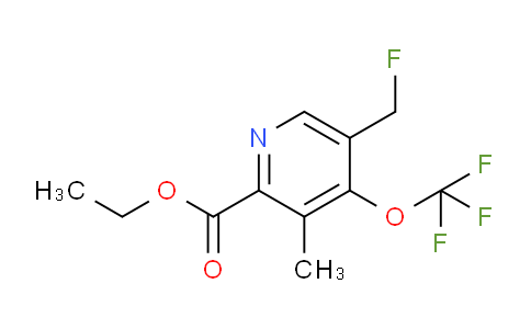 AM200718 | 1361915-99-2 | Ethyl 5-(fluoromethyl)-3-methyl-4-(trifluoromethoxy)pyridine-2-carboxylate
