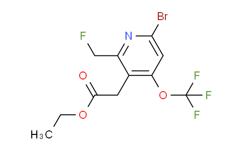 AM20072 | 1806220-71-2 | Ethyl 6-bromo-2-(fluoromethyl)-4-(trifluoromethoxy)pyridine-3-acetate