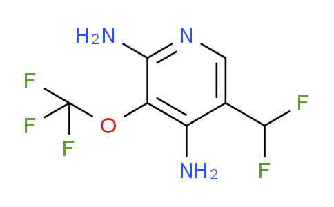 2,4-Diamino-5-(difluoromethyl)-3-(trifluoromethoxy)pyridine