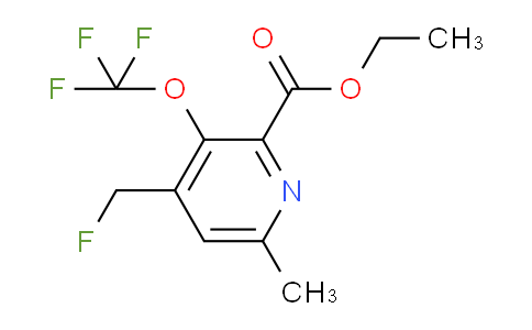 AM200724 | 1361735-26-3 | Ethyl 4-(fluoromethyl)-6-methyl-3-(trifluoromethoxy)pyridine-2-carboxylate