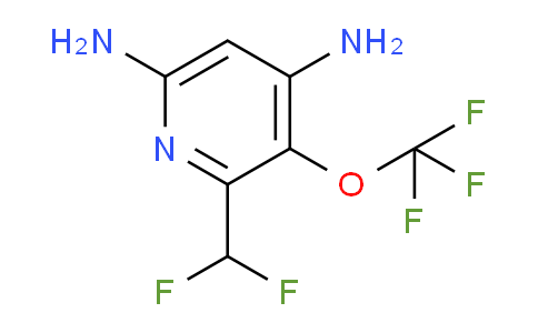4,6-Diamino-2-(difluoromethyl)-3-(trifluoromethoxy)pyridine