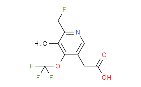 AM200732 | 1361922-80-6 | 2-(Fluoromethyl)-3-methyl-4-(trifluoromethoxy)pyridine-5-acetic acid