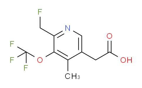 AM200739 | 1361916-17-7 | 2-(Fluoromethyl)-4-methyl-3-(trifluoromethoxy)pyridine-5-acetic acid