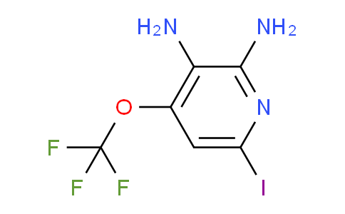 2,3-Diamino-6-iodo-4-(trifluoromethoxy)pyridine