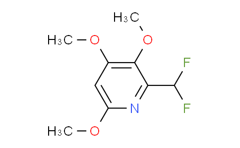 2-(Difluoromethyl)-3,4,6-trimethoxypyridine