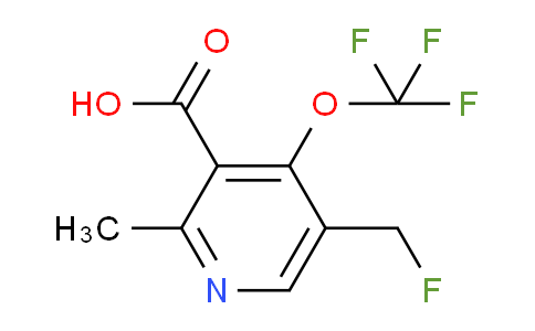 AM200754 | 1361915-53-8 | 5-(Fluoromethyl)-2-methyl-4-(trifluoromethoxy)pyridine-3-carboxylic acid