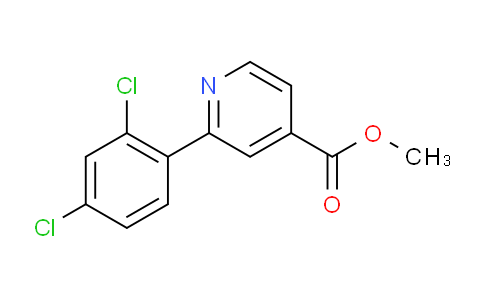 Methyl 2-(2,4-dichlorophenyl)isonicotinate