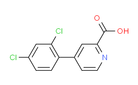 4-(2,4-Dichlorophenyl)picolinic acid