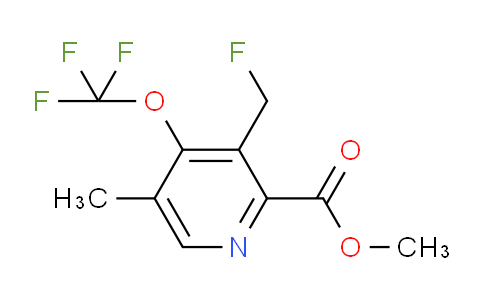 Methyl 3-(fluoromethyl)-5-methyl-4-(trifluoromethoxy)pyridine-2-carboxylate