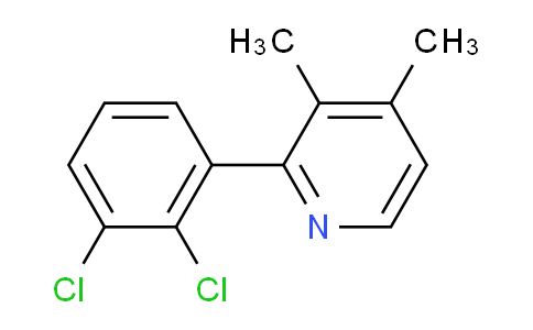 2-(2,3-Dichlorophenyl)-3,4-dimethylpyridine