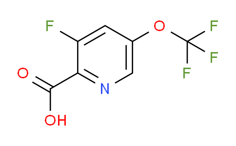 AM200791 | 1805964-09-3 | 3-Fluoro-5-(trifluoromethoxy)pyridine-2-carboxylic acid