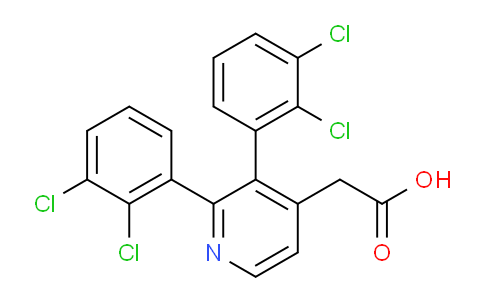 AM200792 | 1361877-30-6 | 2,3-Bis(2,3-dichlorophenyl)pyridine-4-acetic acid