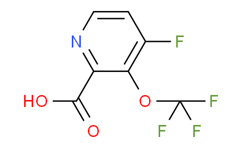 AM200796 | 1806133-30-1 | 4-Fluoro-3-(trifluoromethoxy)pyridine-2-carboxylic acid