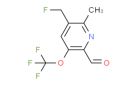 AM200797 | 1361914-37-5 | 3-(Fluoromethyl)-2-methyl-5-(trifluoromethoxy)pyridine-6-carboxaldehyde