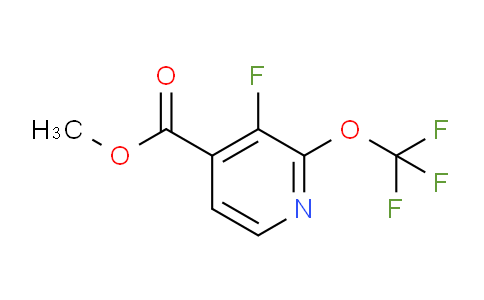AM200808 | 1804503-23-8 | Methyl 3-fluoro-2-(trifluoromethoxy)pyridine-4-carboxylate