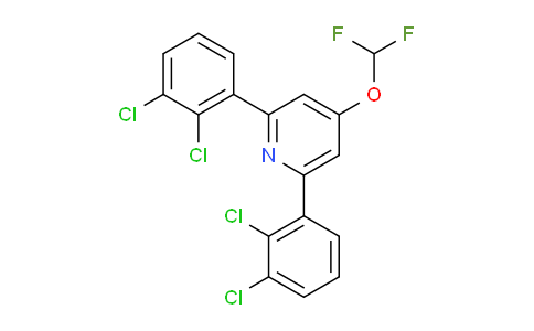 AM200816 | 1361757-83-6 | 2,6-Bis(2,3-dichlorophenyl)-4-(difluoromethoxy)pyridine